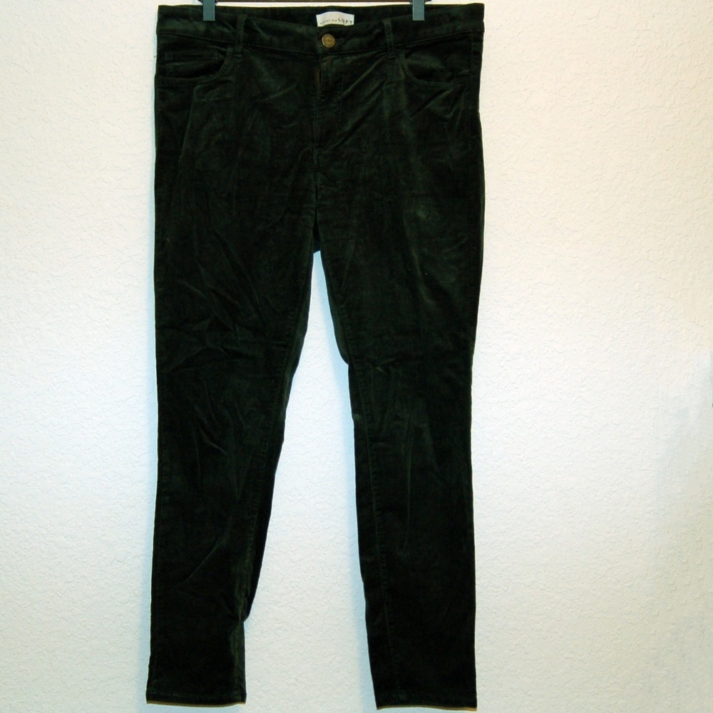 Loft Curvy Skinny Corduroy Pants